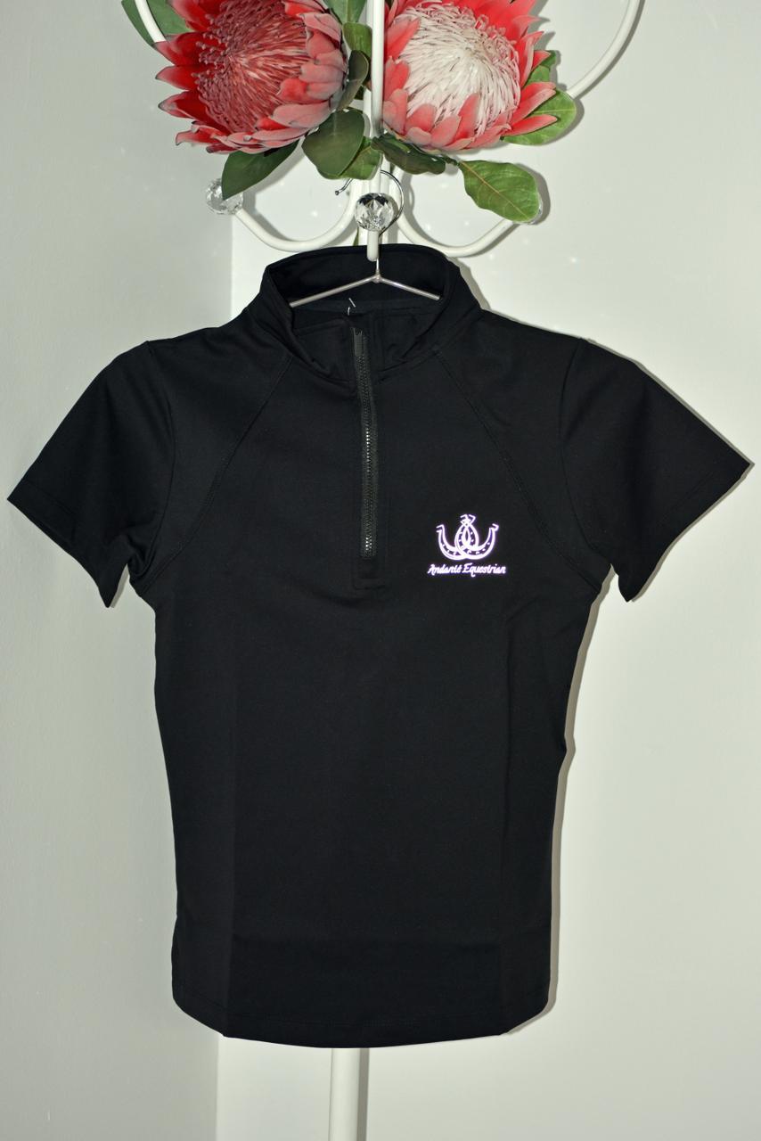 Zip Up Short Sleeve Base Layer - Image 4