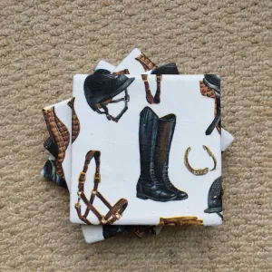 Personalized Sublimation Ceramic Coaster Round or Square