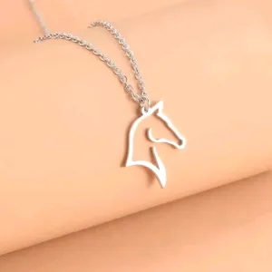 Horse Head Necklace